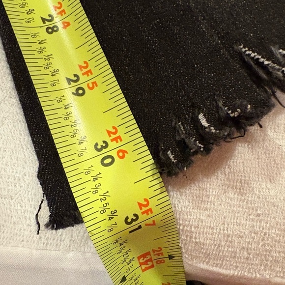 Altar’d State Flare Bell Bottom Raw Hem Jeans - Size L  like new - Picture 5 of 7